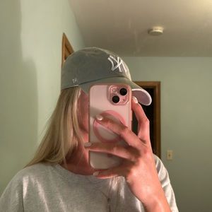 Gray NY hat